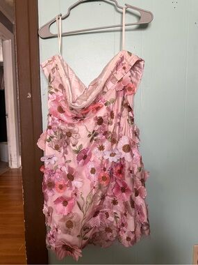 Altar’d State Channary Embroidered Floral Mini dress